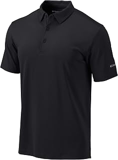 Columbia Men's Golf Drive Polo Shirt Omni Wick Performance Breathable Short Sleeve