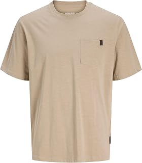 JACK & JONES Jjedover Slub Tee SS Noos Men's