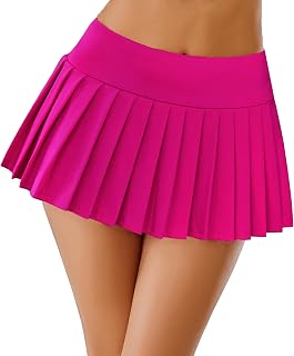 Avidlove スカート 女性用 ミニスカート カジュアル プリーツ ショートスカート