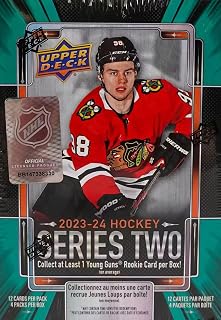 2023 2024 Upper Deck Hockey Series Two Blaster Box with Chance for Connor Bedard Young Guns Rookie Card