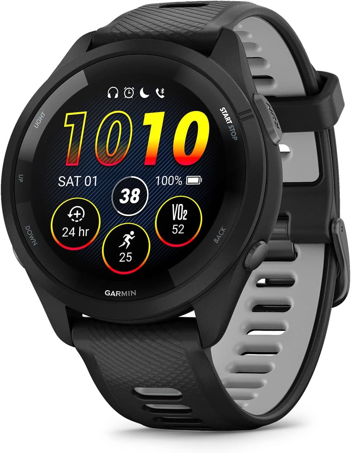 Garmin Forerunner 265 Running Smartwatch, Colorful AMOLED Display, Training Metr
