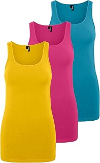 VERO MODA Vmmaxi My Soft UU Noos Wide Tank Top for Women