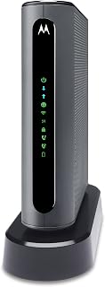 Motorola MT7711 (24X8) Cable Modem-Two Phone Ports Router, DOCSIS 3.0 Modem, AC1900 Dual Band Wi-Fi Gigabit Router for Comcast Xfinity - (Renewed)