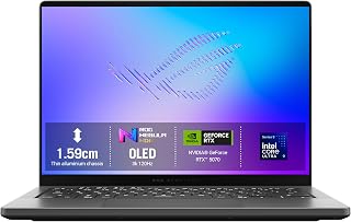 ASUS ROG Zephyrus G14 GU405AP Gaming Laptop | 14.0" 3K OLED 120Hz | Intel Core Ultra 9 386H | NVIDIA GeForce RTX 5070 | 32GB RAM | 1TB SSD | Windows 11