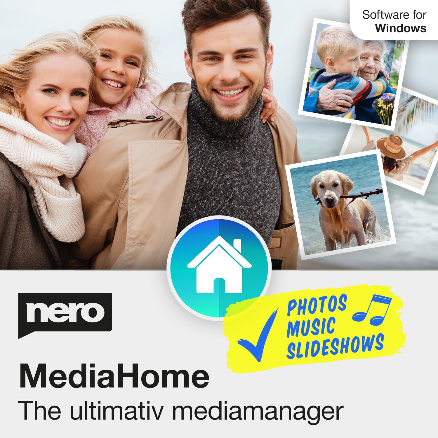 Nero MediaHome | Media Management Software | Organize Photos, Music, Videos & Cr