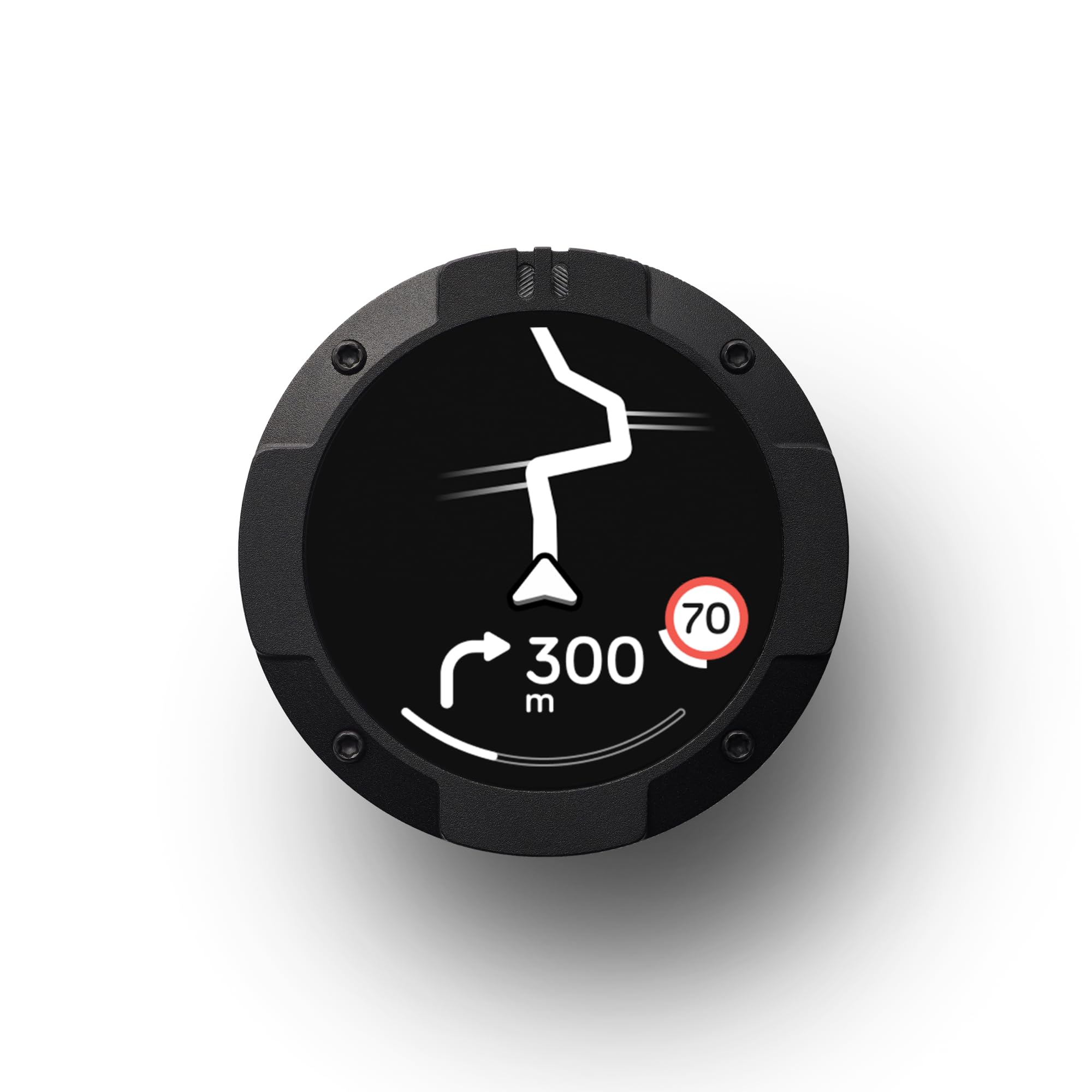 Beeline Moto II Black - GPS Navigation for Motorcycles | Easy To Use Sat Nav For