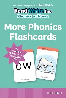 More Phonics Flashcards - Read Write Inc Home - Set 2 & 3 Speed Sounds - Early Reading & Literacy for ages 4-6 - Ruth Miskin - EYFS & KS1 Phonics Practice