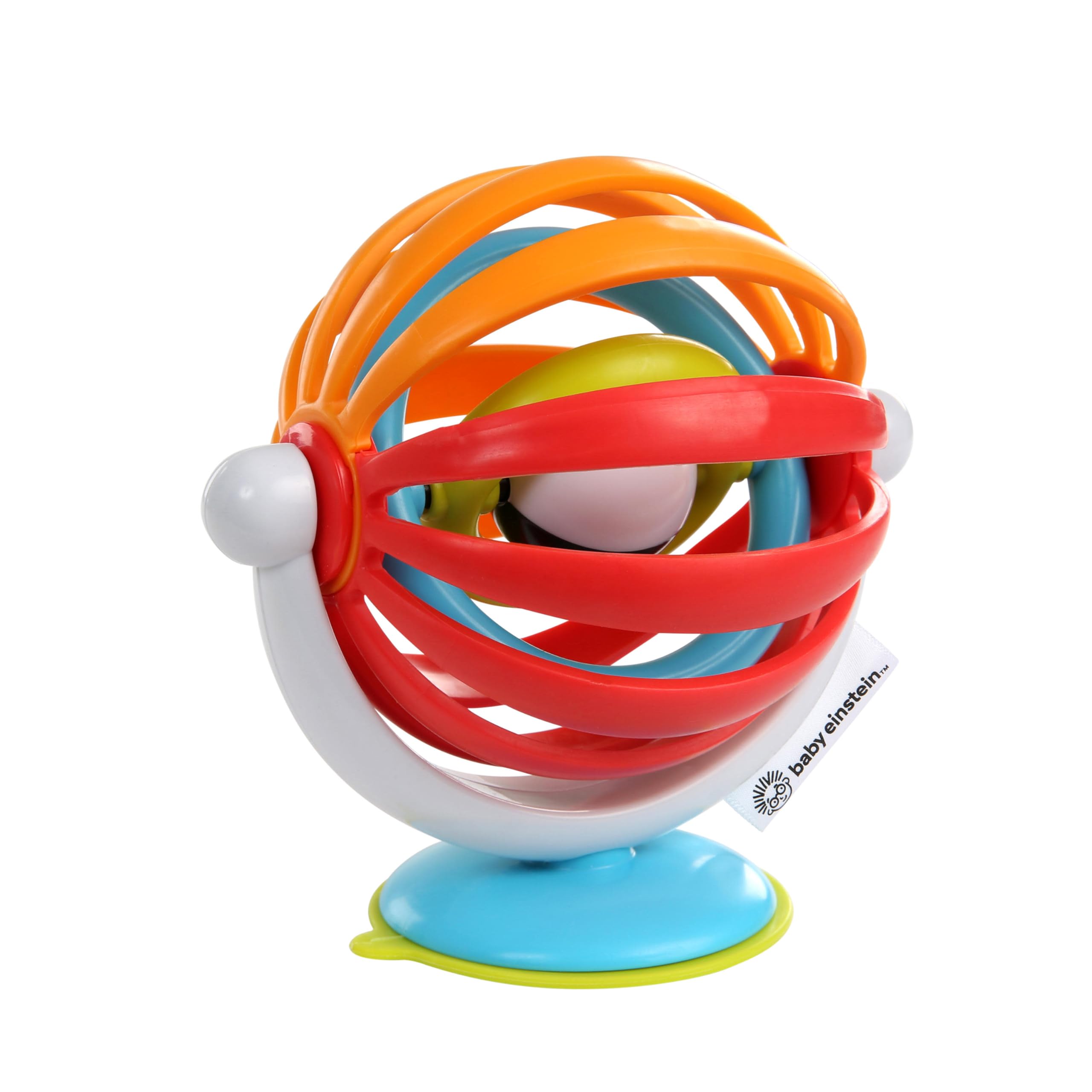 Baby Einstein, Sticky Spinner Booster & High Chair Activity Toy, Rattle, Sensory
