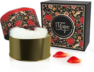 Maja Perfumed Talcum Powder | Classic Oriental Scent | 5.3 oz | 1-Pack | Keeps skin dry and fresh, silky texture with delicate floral aroma, classic Spanish formula