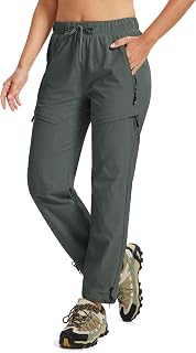 MoFiz Women's Trekking Cargo Hiking Work Pants