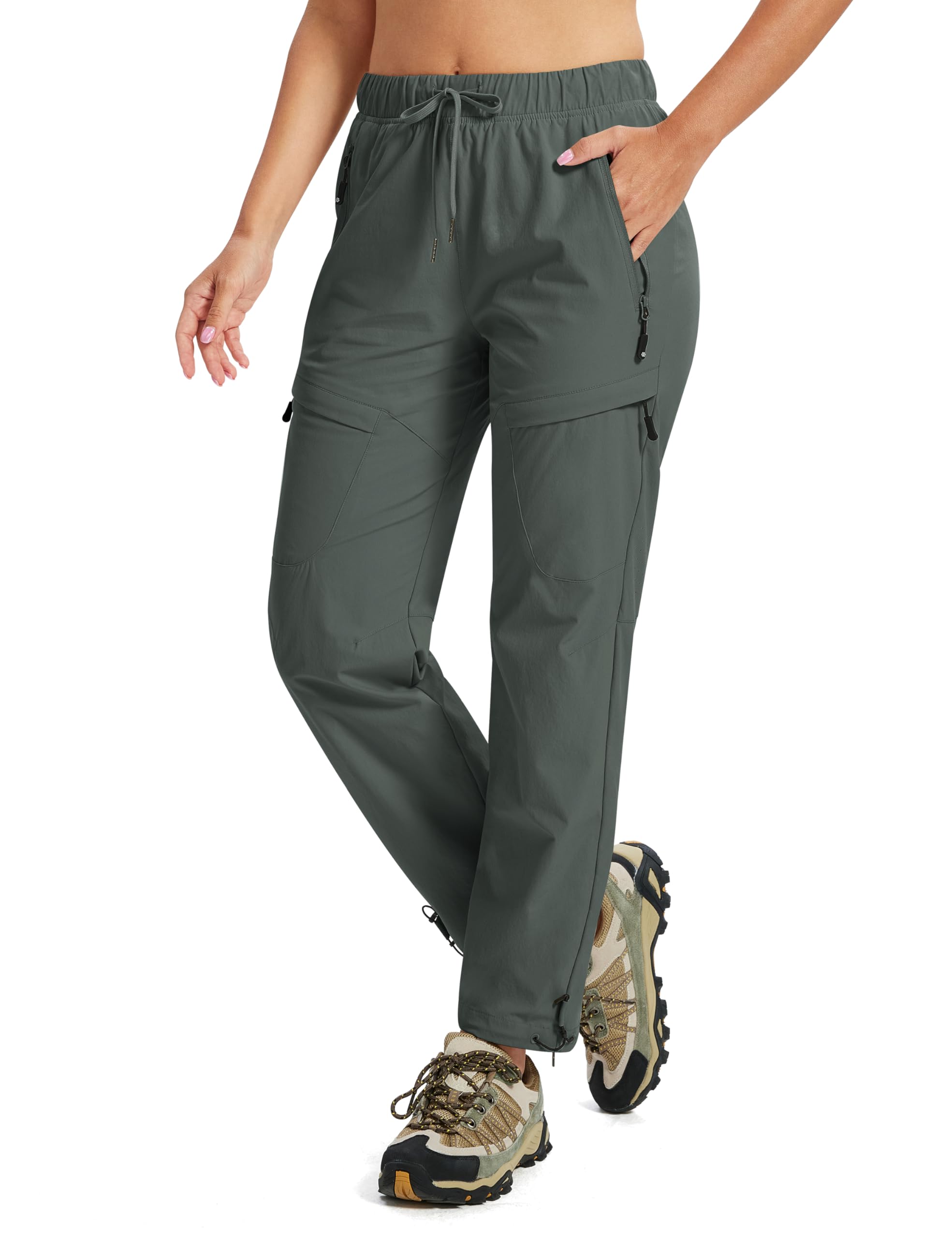 MoFiz Women's Trekking Cargo Hiking Work Pants