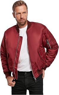 Brandit MA1 Men's Bomber Jacket Black 100% Nylon