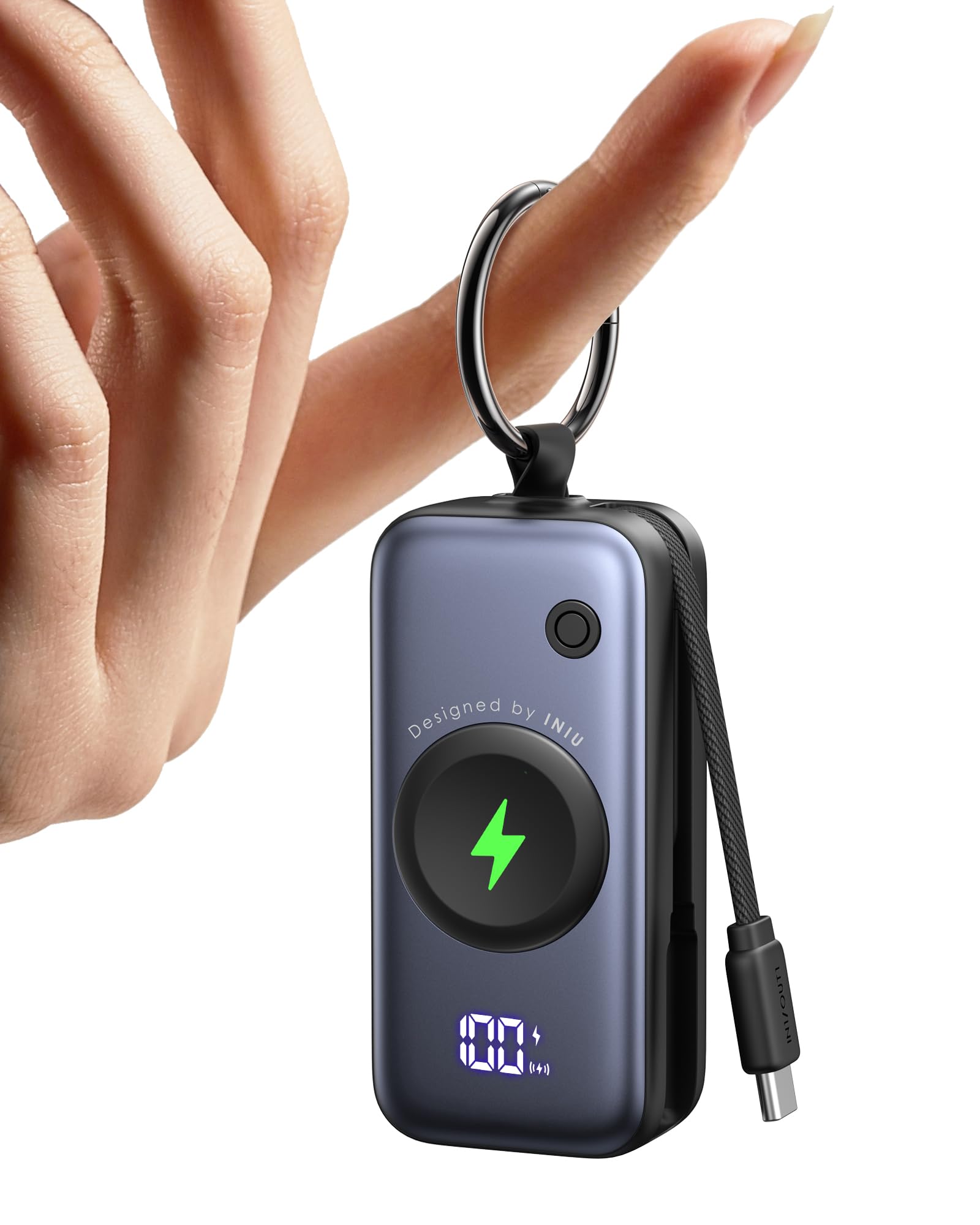INIU Power Bank for Apple Watch, Mini 20W 5000mAh Portable Charger | 20W Fast Ch