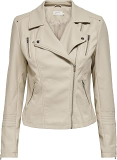 ONLY Faux Leather Jacket ONLGEMMA Faux Leather Jacket