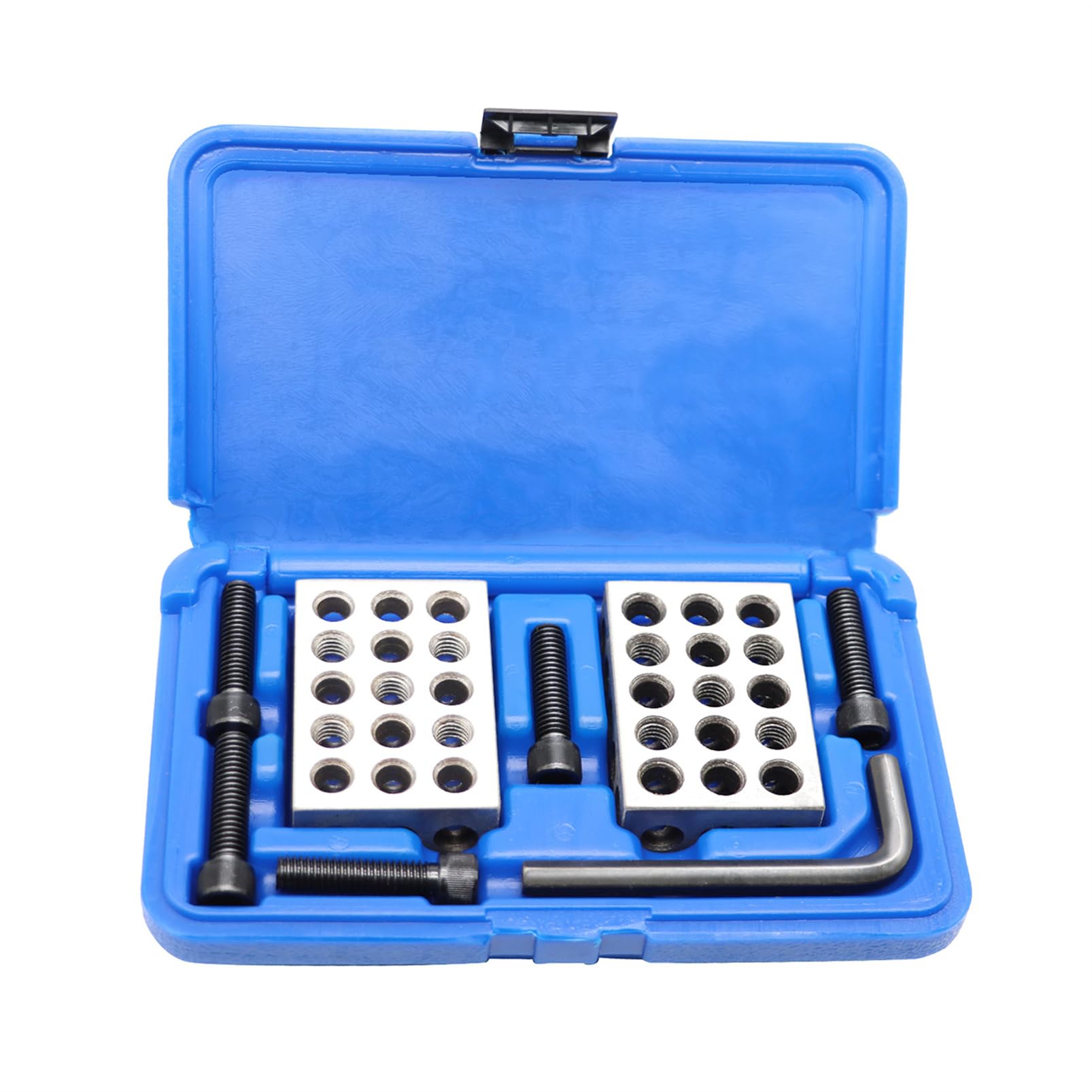 Yunnergo Pair 1 x 2 x 3-Inch Parallel Blocks Set 23 Holes 0.0001 Precision | Ult
