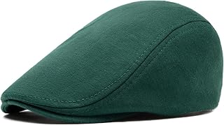 Newsboy Men's Cotton Cap Driving Flat Cap Irish Hat Classic Winter Caps for Vintage Costumes