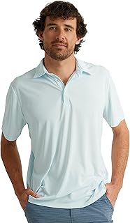 HUK Men's Pursuit Polo, Performance Short Sleeve Polo Shirt