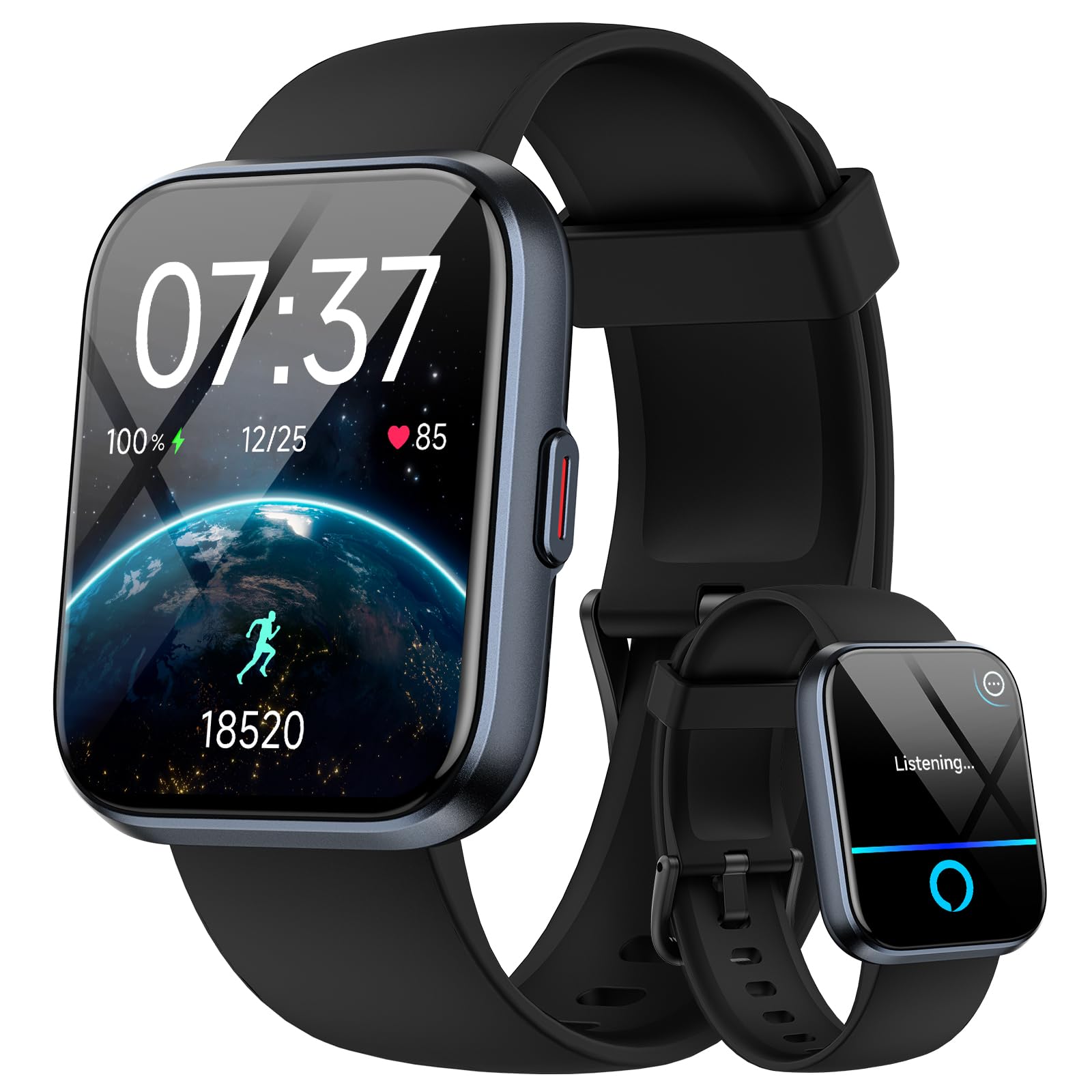 Smart Watch for Men Women, 1.85" HD Touchscreen Smart Watches Answer/Make Calls,
