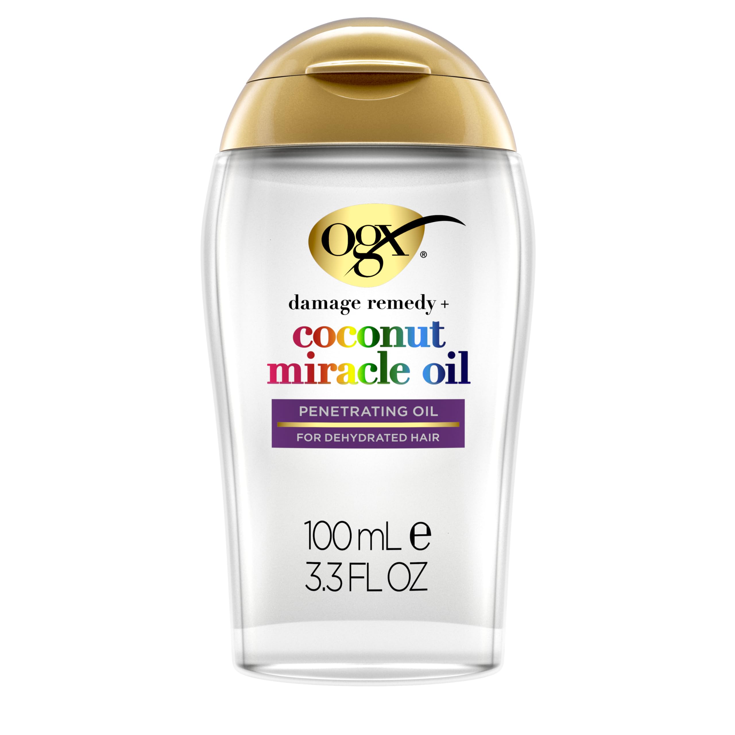 OGX Extra Strength Damage Remedy + Coconut Miracle Hair Oil, 3.3 fl. oz | Penetr