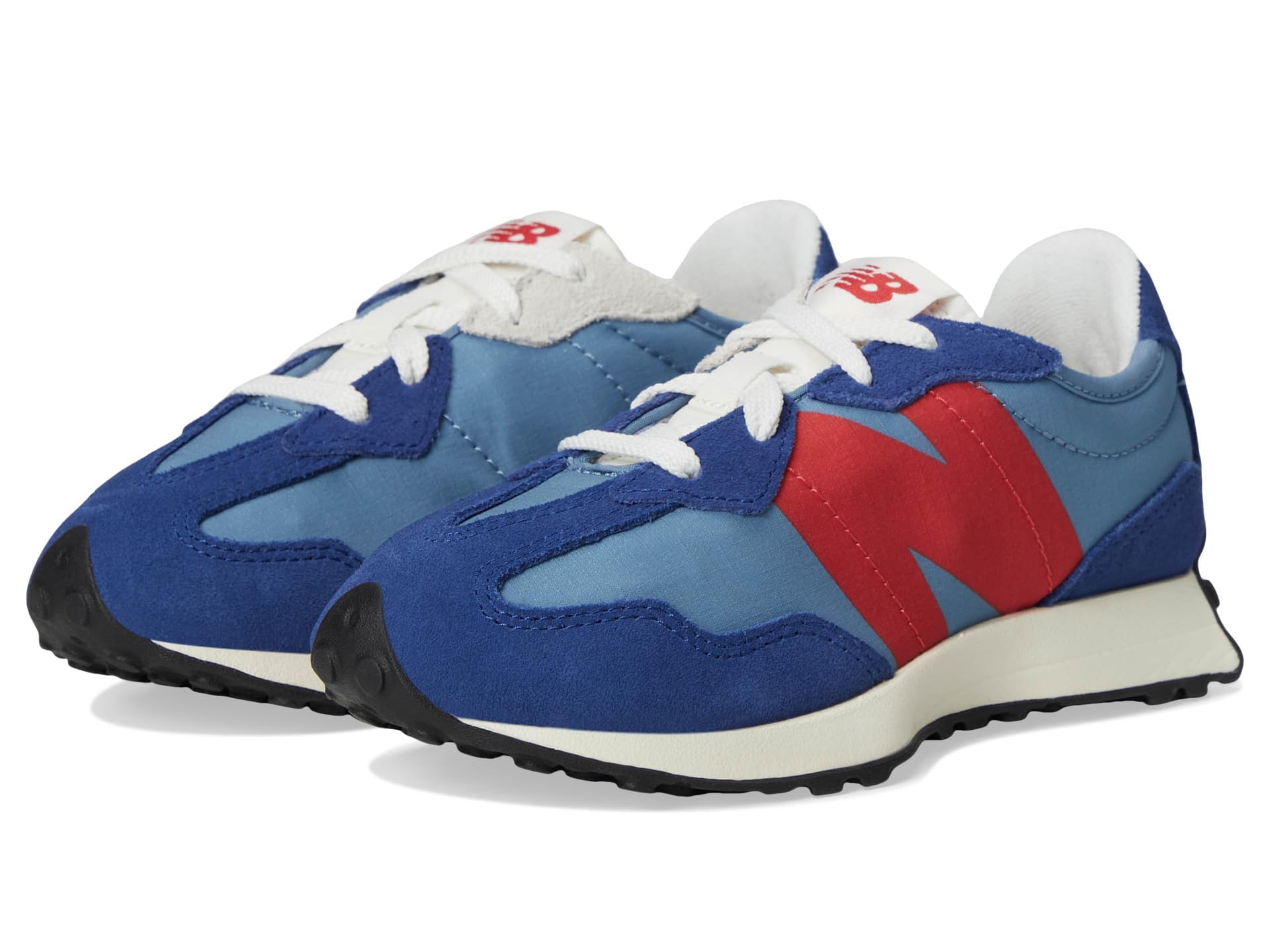 New Balance Kids 574 New-b V2 Familiar Ground Trainers, Inkwell/True Red, 10.5 L