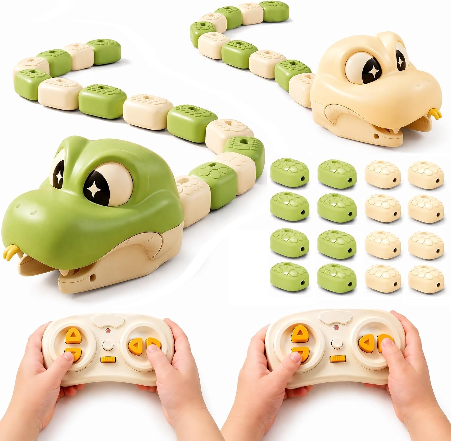 Remote Control Snake Game | Magnetic Hungry Snake Game Eating Itself | Realistic