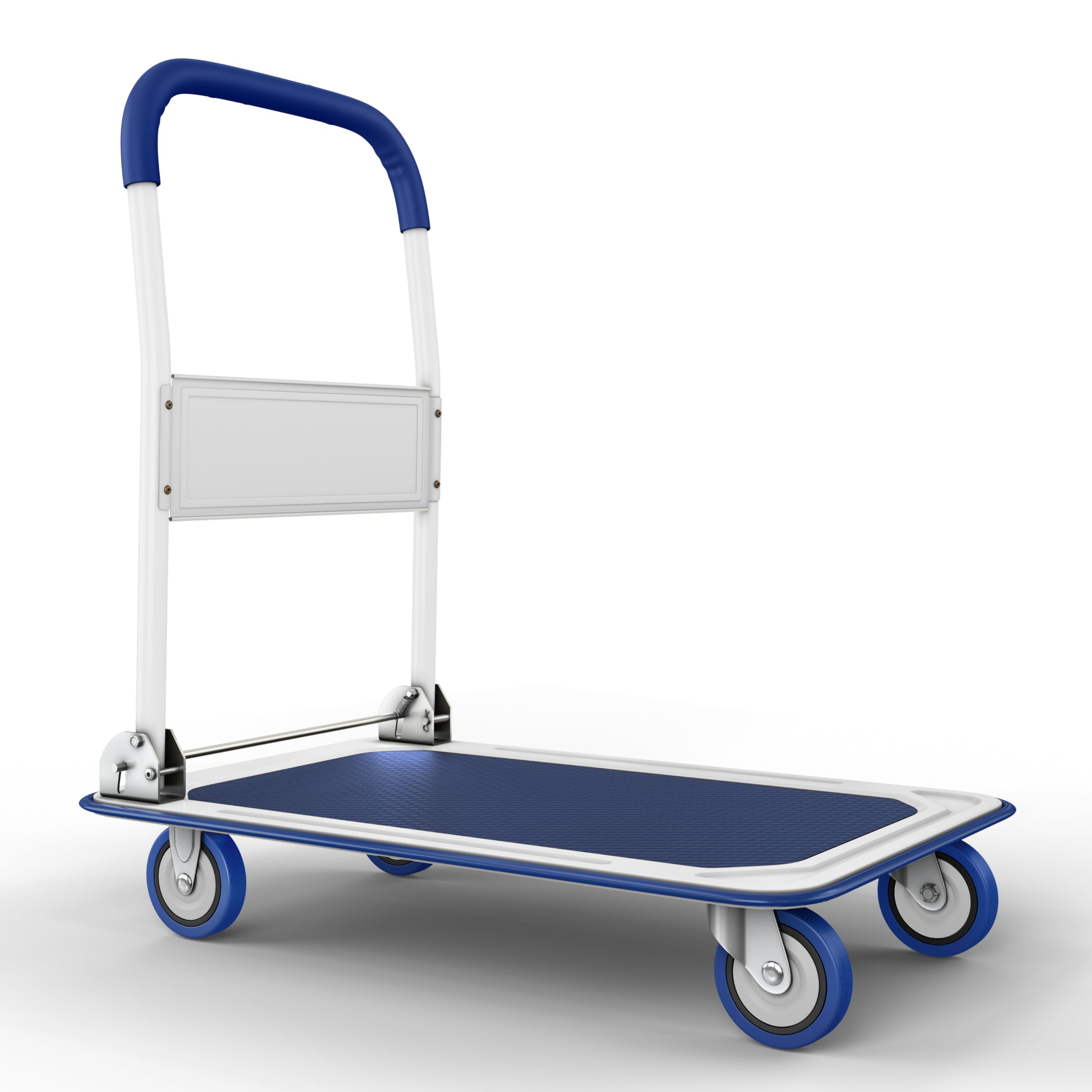 Heavy Duty Foldable Push Cart Dolly | 330 lbs. Capacity | Upgraded Collapsible H