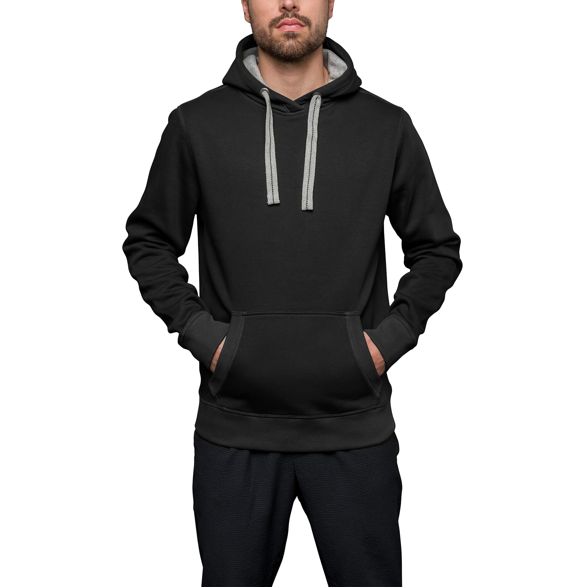 HRM Men's Unisex Sweatshirt Sports Hoodie