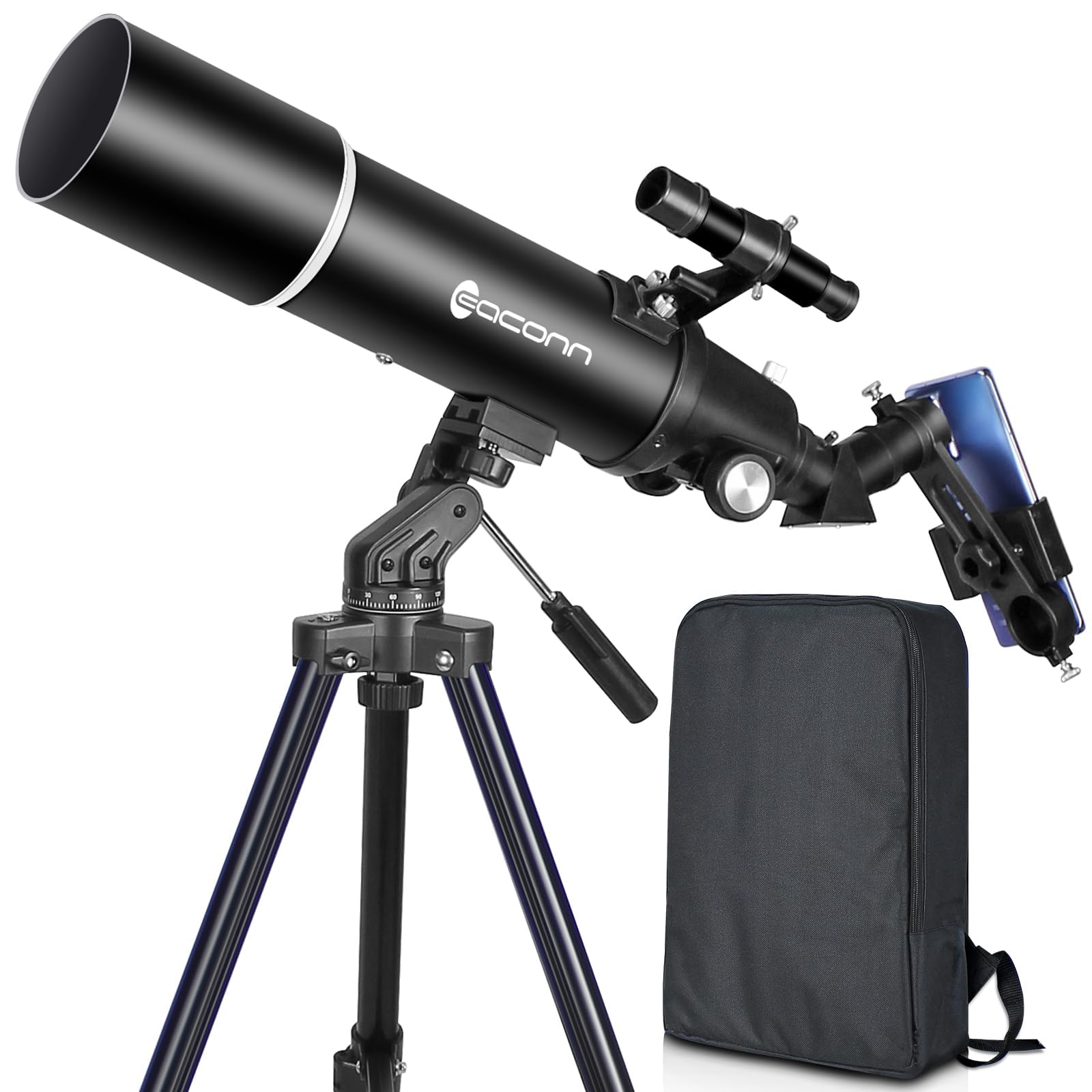 Telescopes for Adults Astronomy, 80mm Aperture 600mm Refractor Telescope for Kid