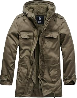 Brandit BW Parka Forest Uomo Parka verde oliva 80% poliestere, 20% cotone