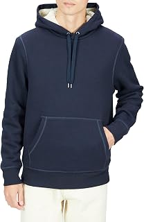 Amazon Essentials Men's Sherpa-Lined Fleece Pullover Hoodie