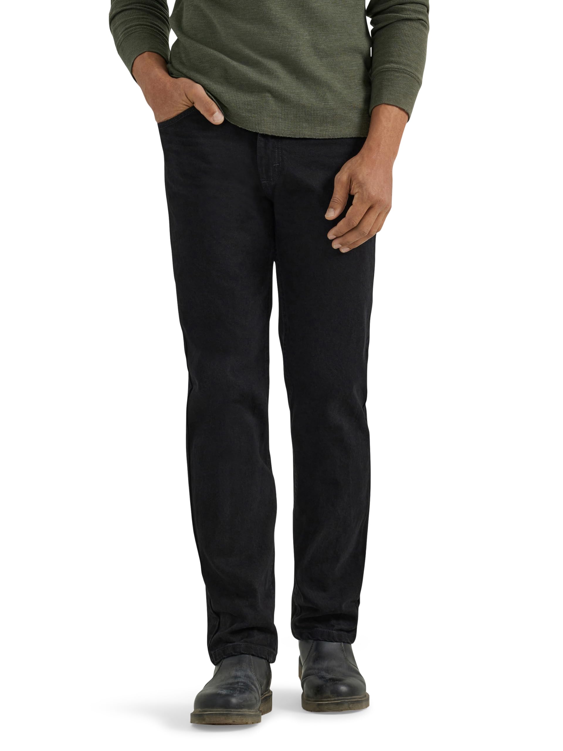 Wrangler Authentics Mens Premium Relaxed Bootcut Jean