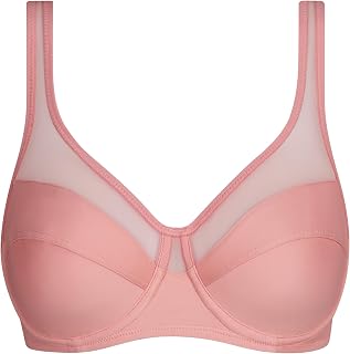 Dim Women's Classic Bra x1 | Perfect Support for Generous Breasts | Stretch Microfiber | U-Back and Wide Straps | Modern Look and Comfort
