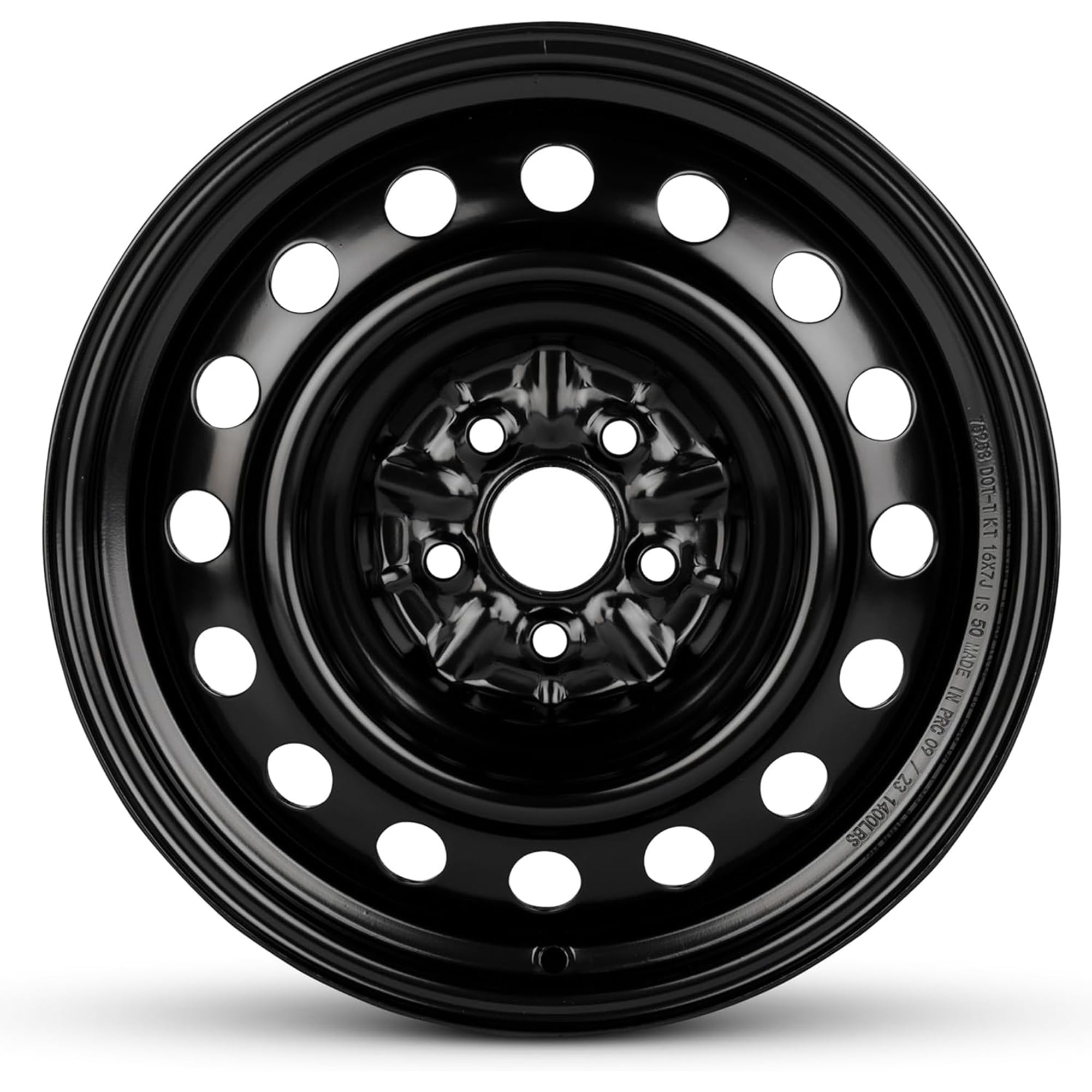 For 2009-2019 Toyota Corolla Rims 16 Inch Painted Black Car Rim - OE Direct Repl
