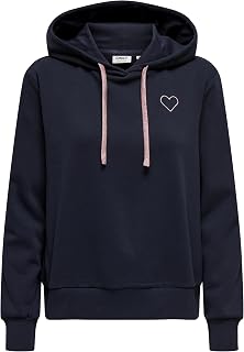 Only Onlnoli L/S Heart Hood Swt Noos Onlnoli L/S Heart Hood Swt Noos Mujer (Pack de 1)