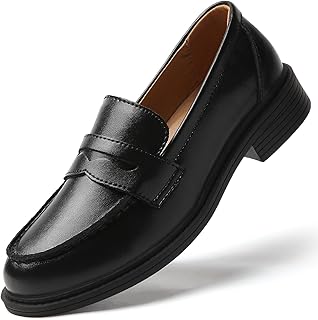 Penny Loafers for Women Non Slip Work Shoes for Women's Loafers & Slip-Ons Ladies Business Casual Shoes Driving Flats