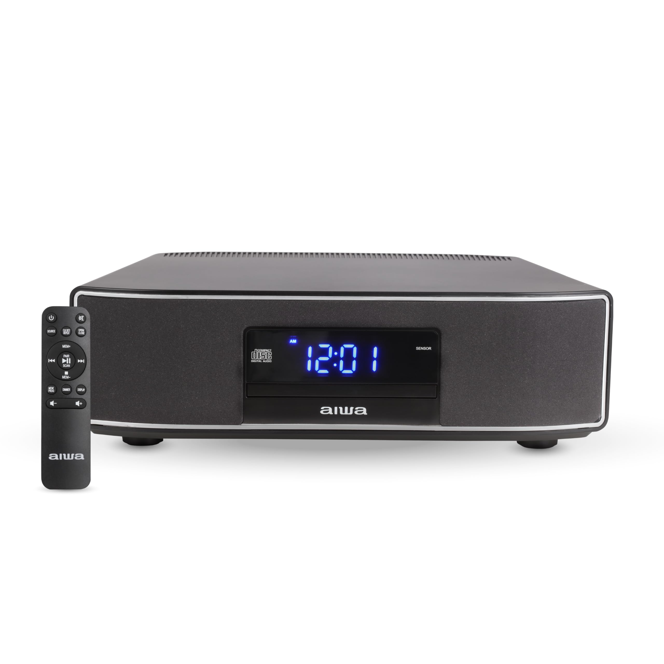 Aiwa - Exos 30W Home Speaker with CD Player, Bluetooth & FM Radio | Optical Digi