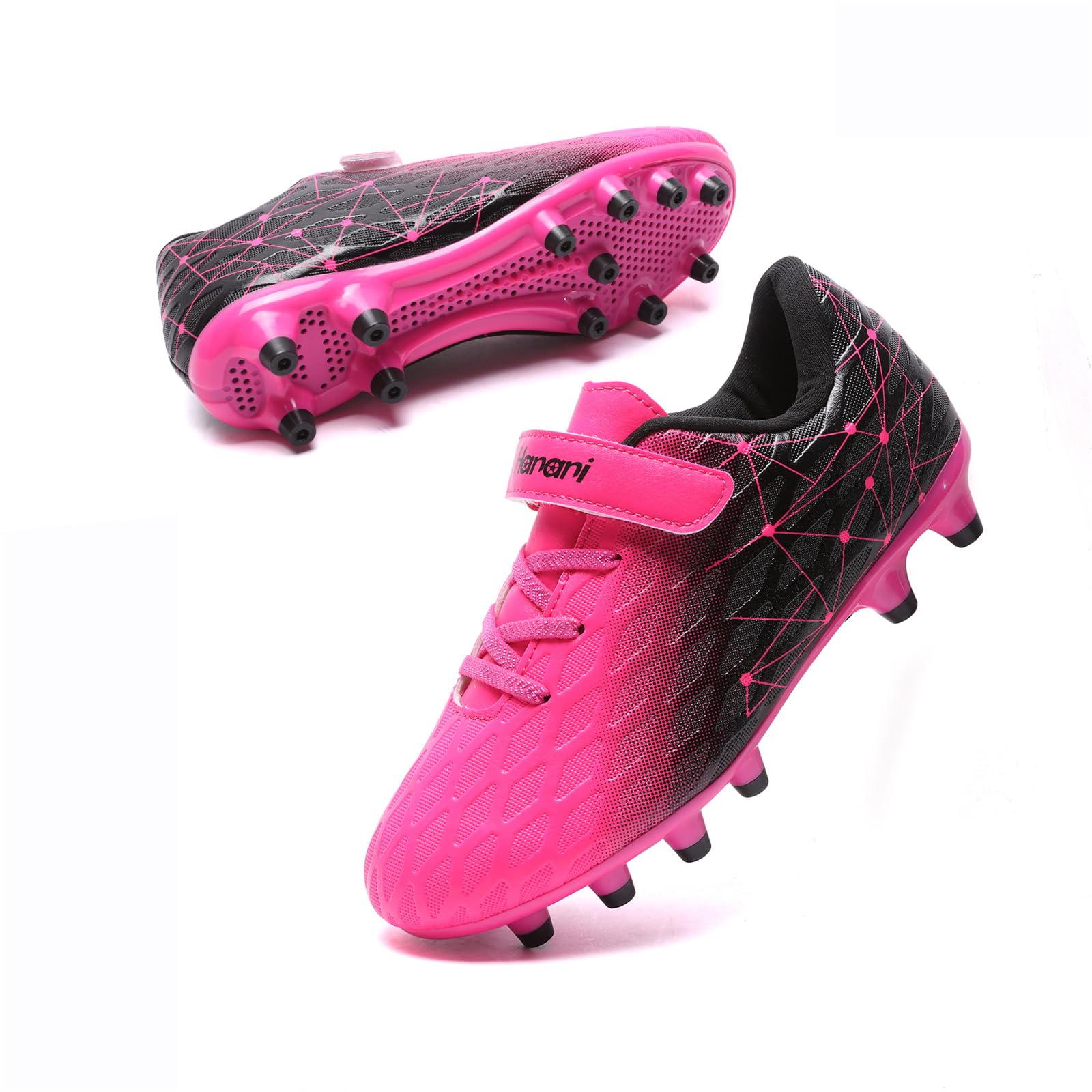 Boys Football Boots Shoes Kids Girls FG/AG Soccer Athletics Training Sport Runni
