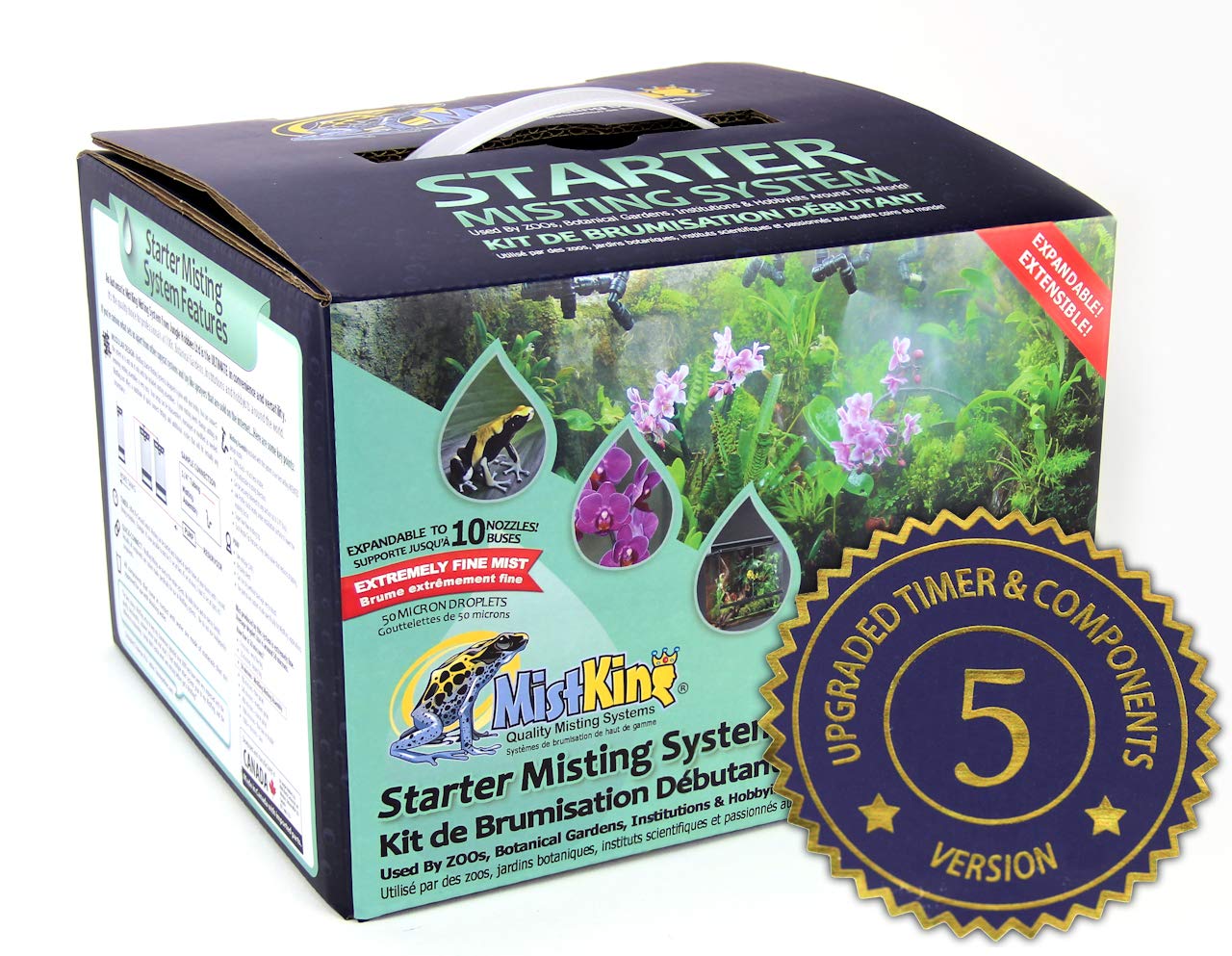 MistKing – Starter Misting System, 5th Gen | Used by Zoos, Botanical Gardens, In
