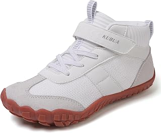 KUBUA Barfußschuhe für Kinder, Jungen, Mädchen, hohe Oberseite, minimalistisch, Zero Drop-Sneaker für Tennis, Walking, Wandern, athletisch, kleines großes Kind