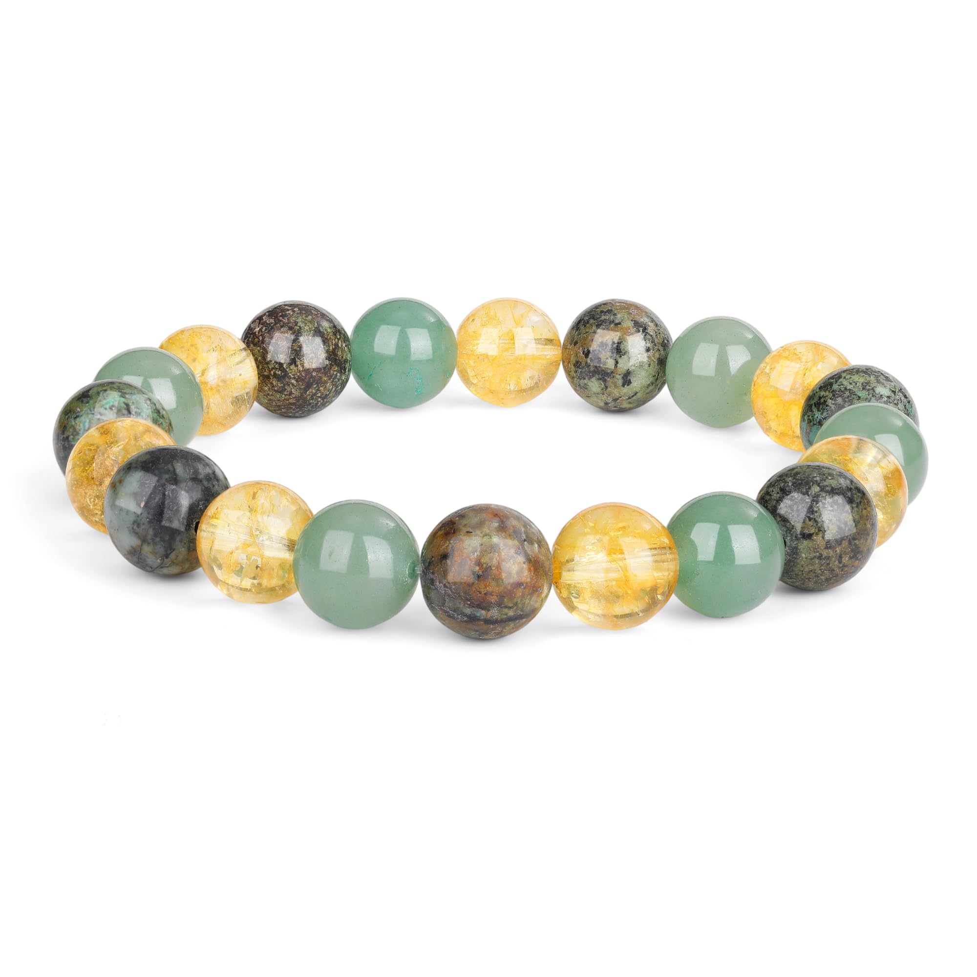Crystal Vibe - Healing Crystal Bracelet for Women & Men | Natural Gemstone Bead 