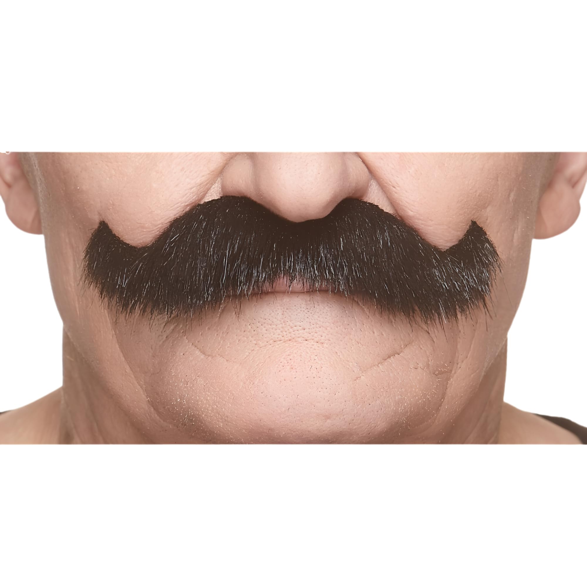 Mustaches Self-Adhesive Fake Mustache, Synthetic Fur Costume Accessory Set | Syn