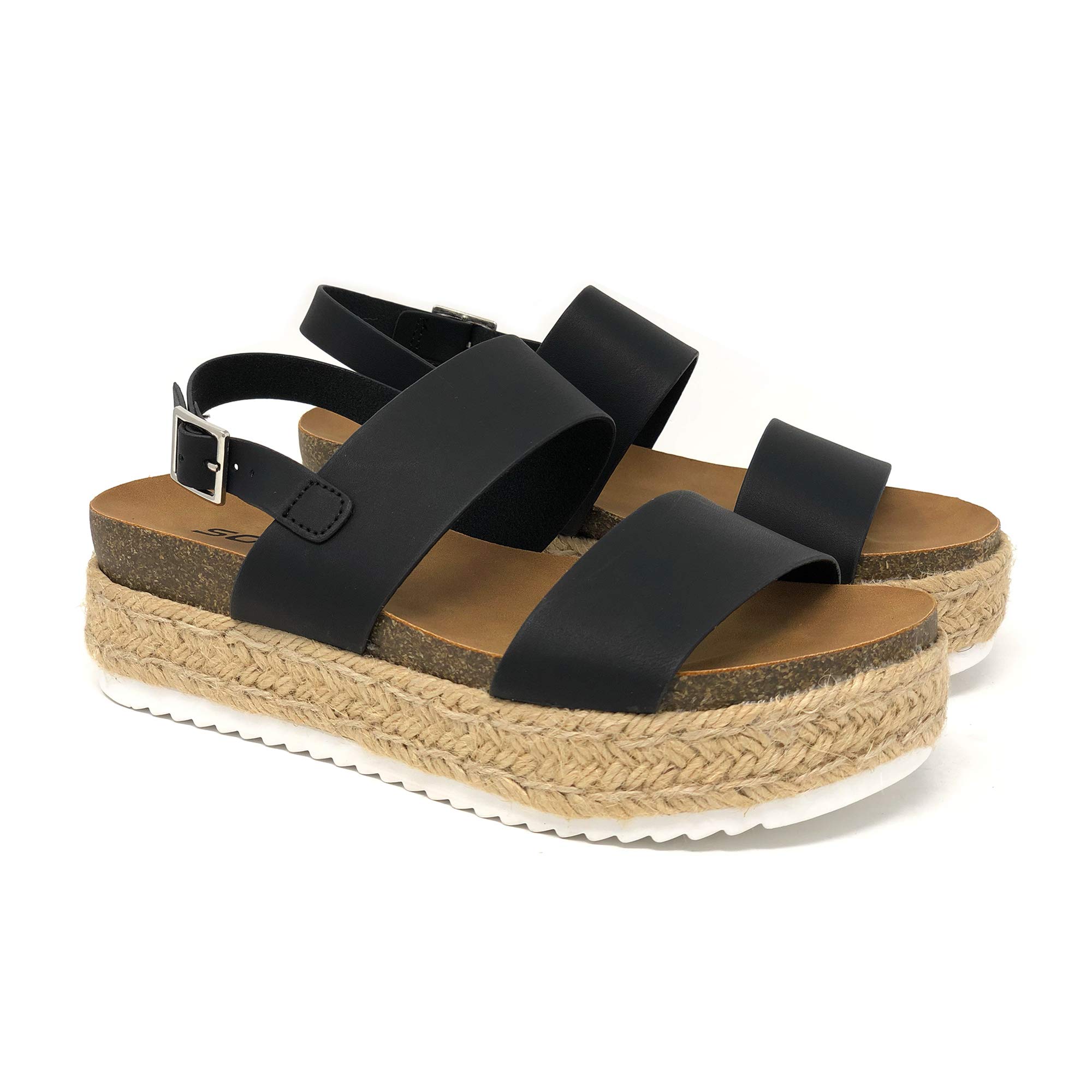 Soda Theme:, Women's Espadrilles Wedge Sandal