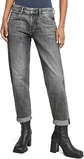 G-STAR Women's Kate Boyfriend Jeans, Blue (sun faded gunmetal D15264-D931-H095), 30W / 28L