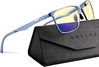 ANYLUV Blue Light Glasses Men, Profession Bluelight Blocking for Computer