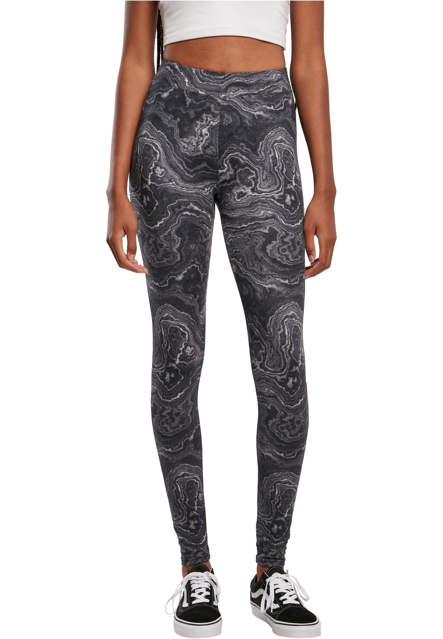 Urban Classics Tb4771-ladies Soft Aop Leggings Pantaloni Donna