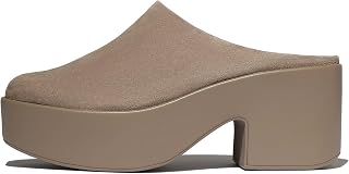 Fitflop Platfforms Women's Full-Suede Heeled Mules, Mules