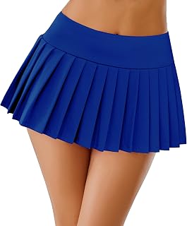 Avidlove スカート 女性用 ミニスカート カジュアル プリーツ ショートスカート