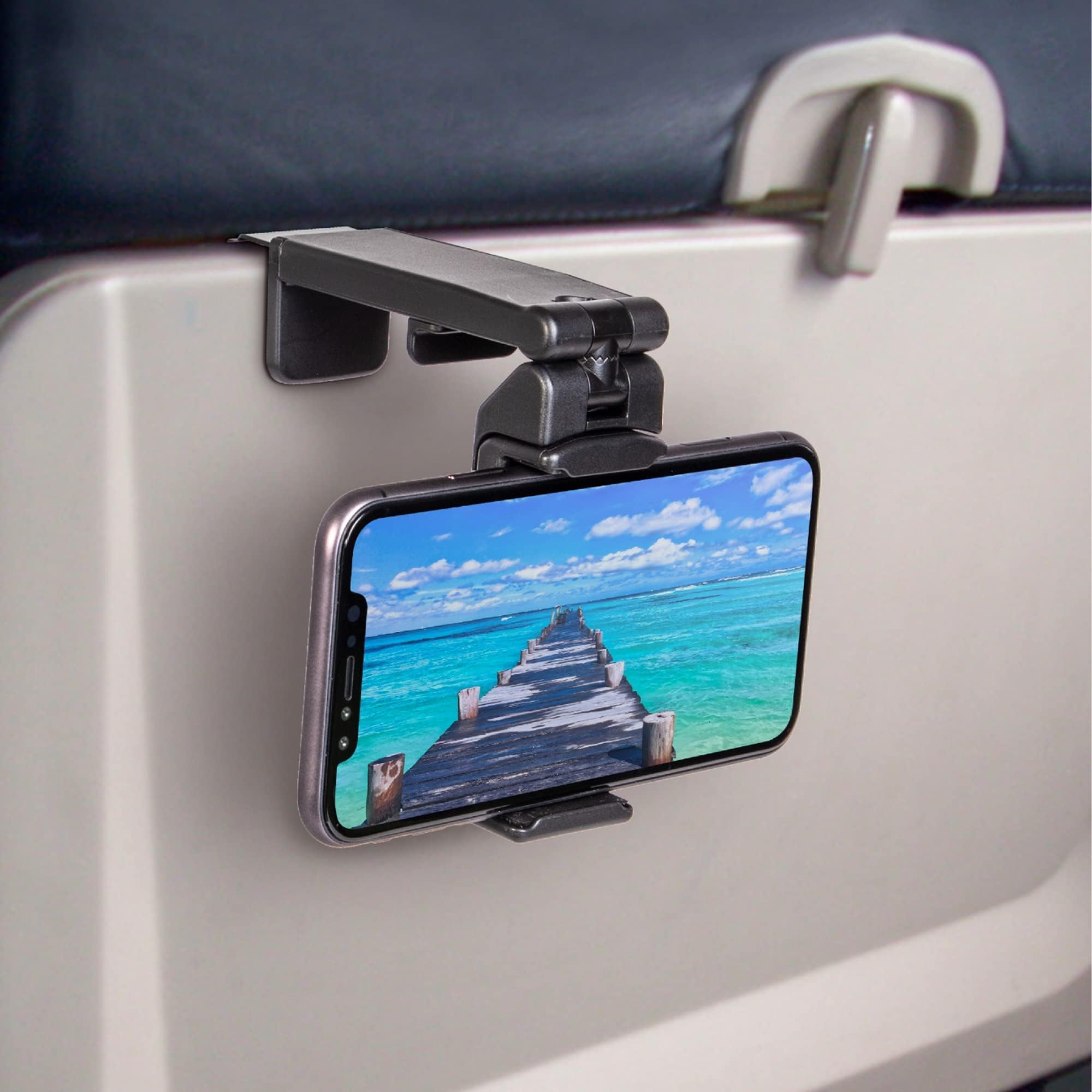 Perilogics Universal Airplane Phone Holder Mount, Plane Travel Essentials | In-F