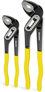 BLOSTM Water Pump Pliers 2 Pack - Adjustable Pliers Set 240mm & 295mm