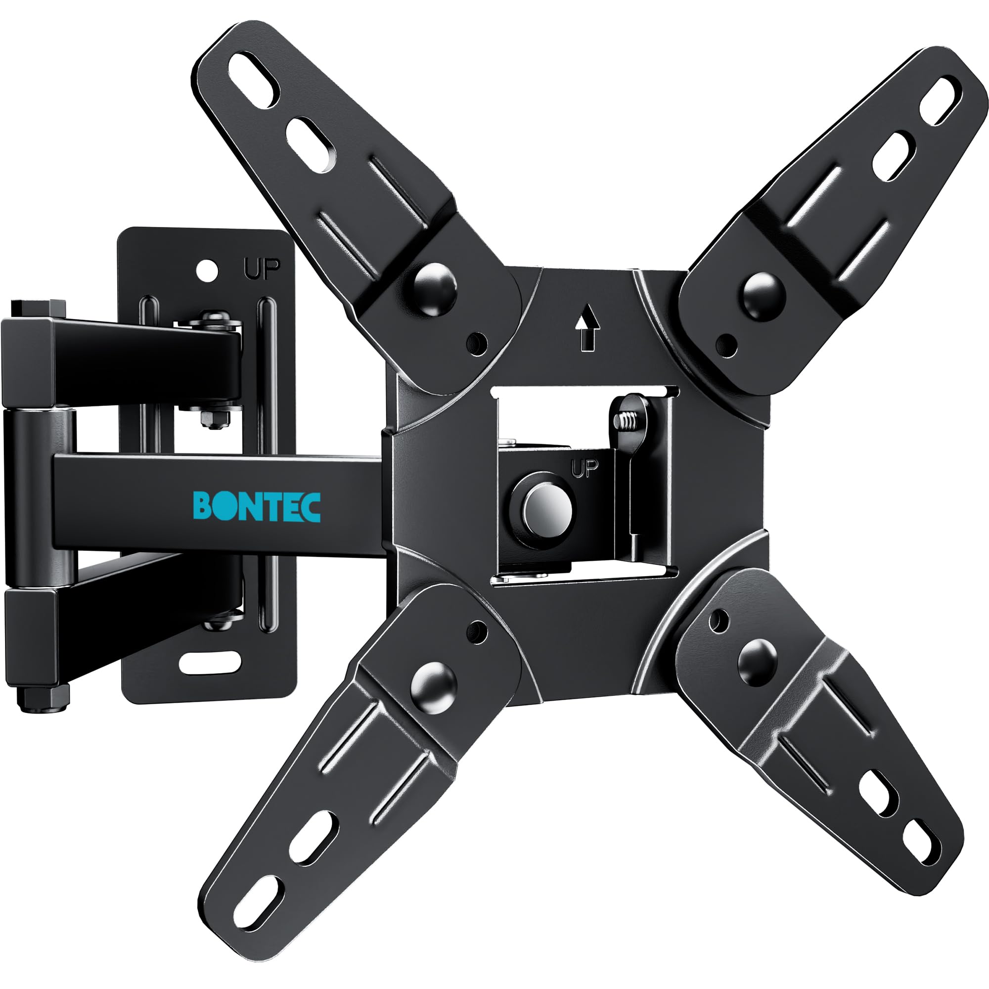 BONTEC TV Wall Bracket for 13-42 Inch TVs, Full Motion TV Wall Mount, 20 kg | Ma